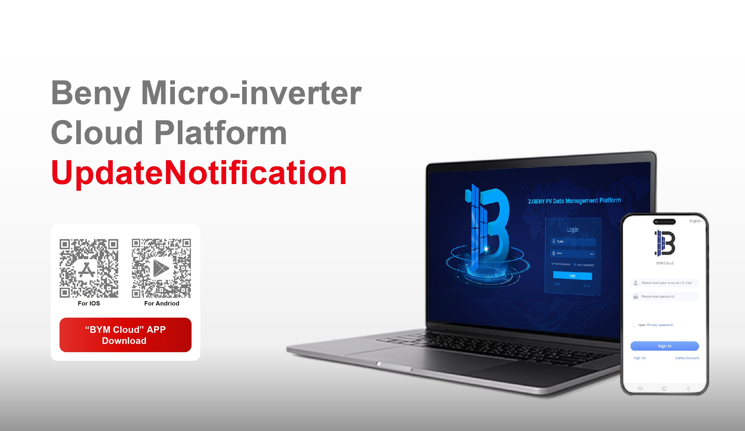 BYM Cloud Update Notification