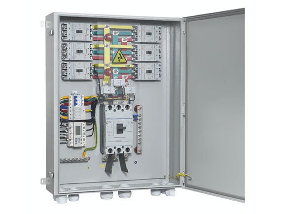 An AC combiner box