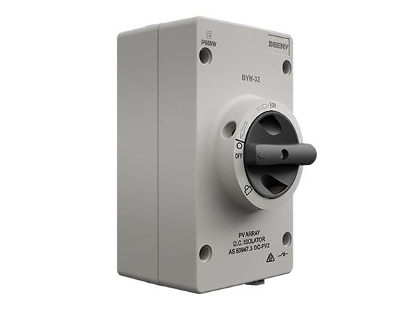 DC Isolator 1000V 32A IP66 BYH 32 03