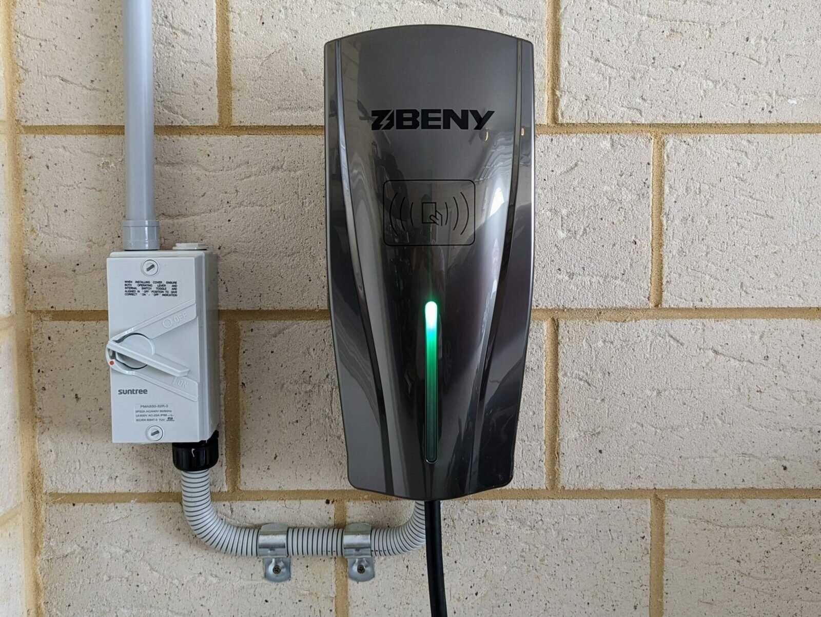 AC EV Charger in Perth, Australia，2023/5